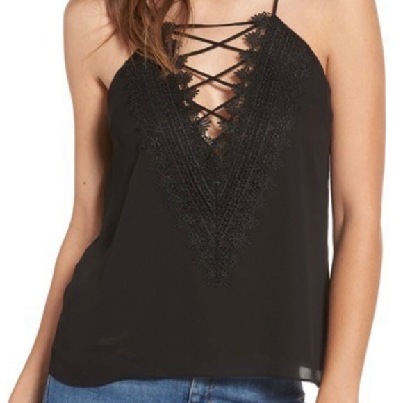 Wayf Tops - Wayf cami lace detail